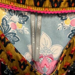 Women’s Anthropology Velvet Dress Size Medium!